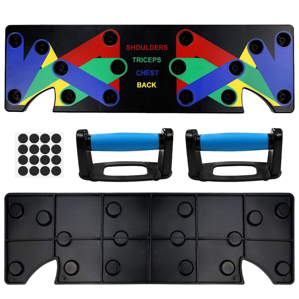 Portable Push 9 in 1 System Push-up Bracket Board for Home Fitness Training Portable Push 9 in 1 System Push-up Bracket Board for Home Fitness Training